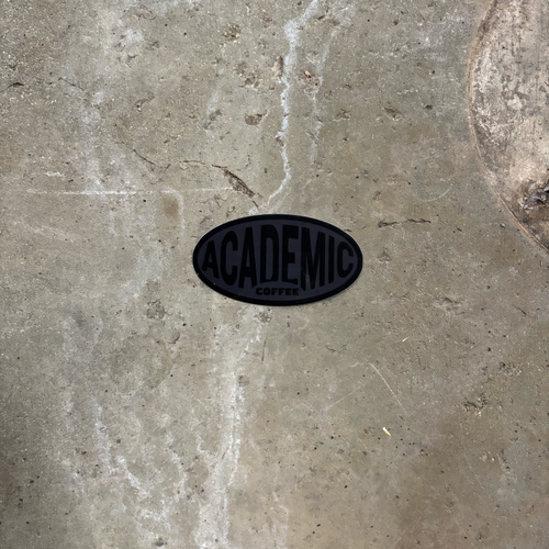 Academic Oval Sticker
